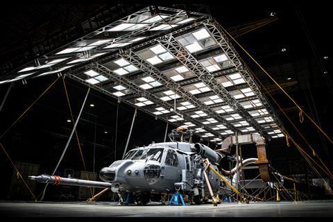HH-60W heat testing c USAF